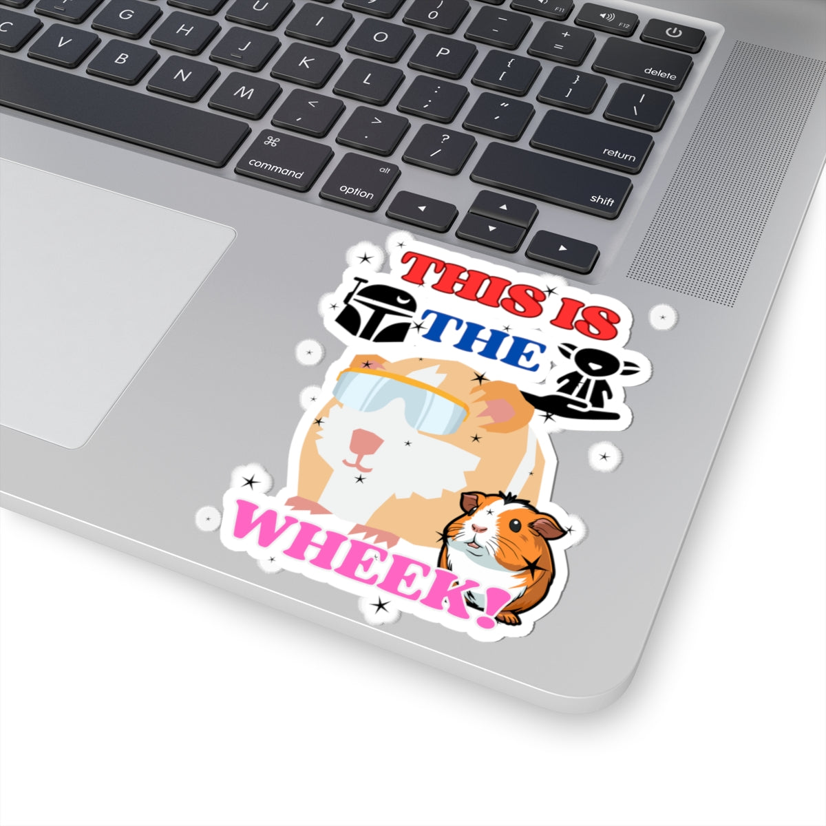 This is the Wheek Kiss-Cut Stickers