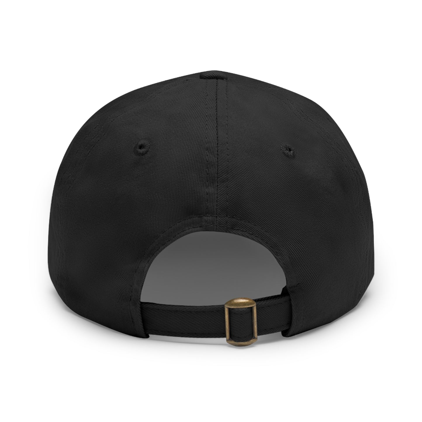 May the Squeek Be With You, Guinea Pig, Star Wars Themed Dad Hat with Leather Patch (Rectangle)