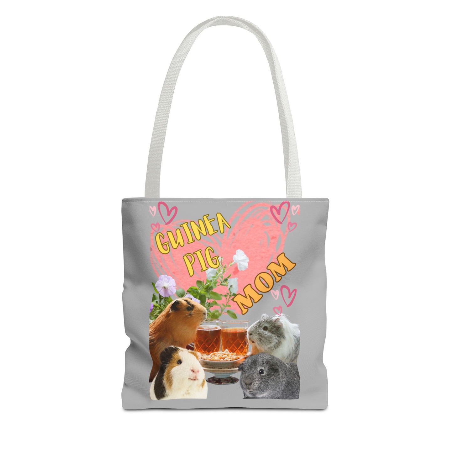 Guinea Pig Mom Tote Bag (AOP)