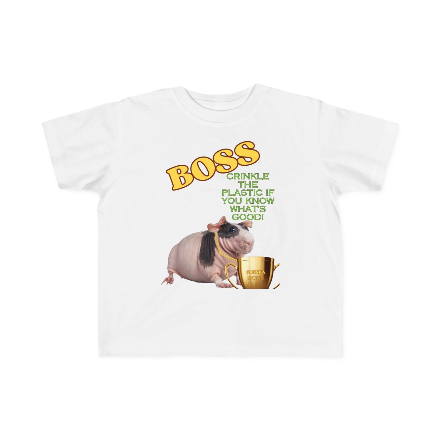 Boss Skinny Guinea Pig Toddler's Fine Jersey Tee