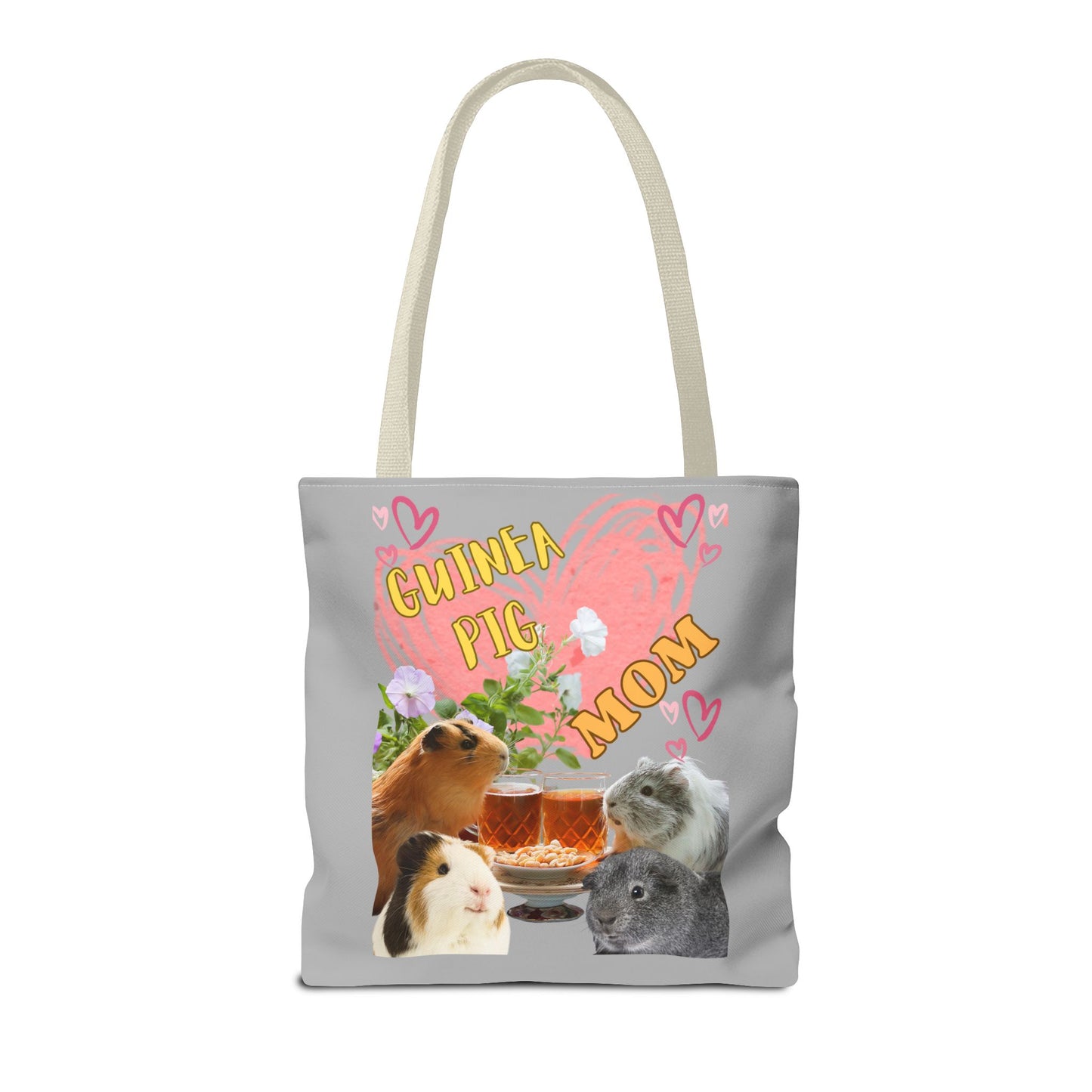 Guinea Pig Mom Tote Bag (AOP)