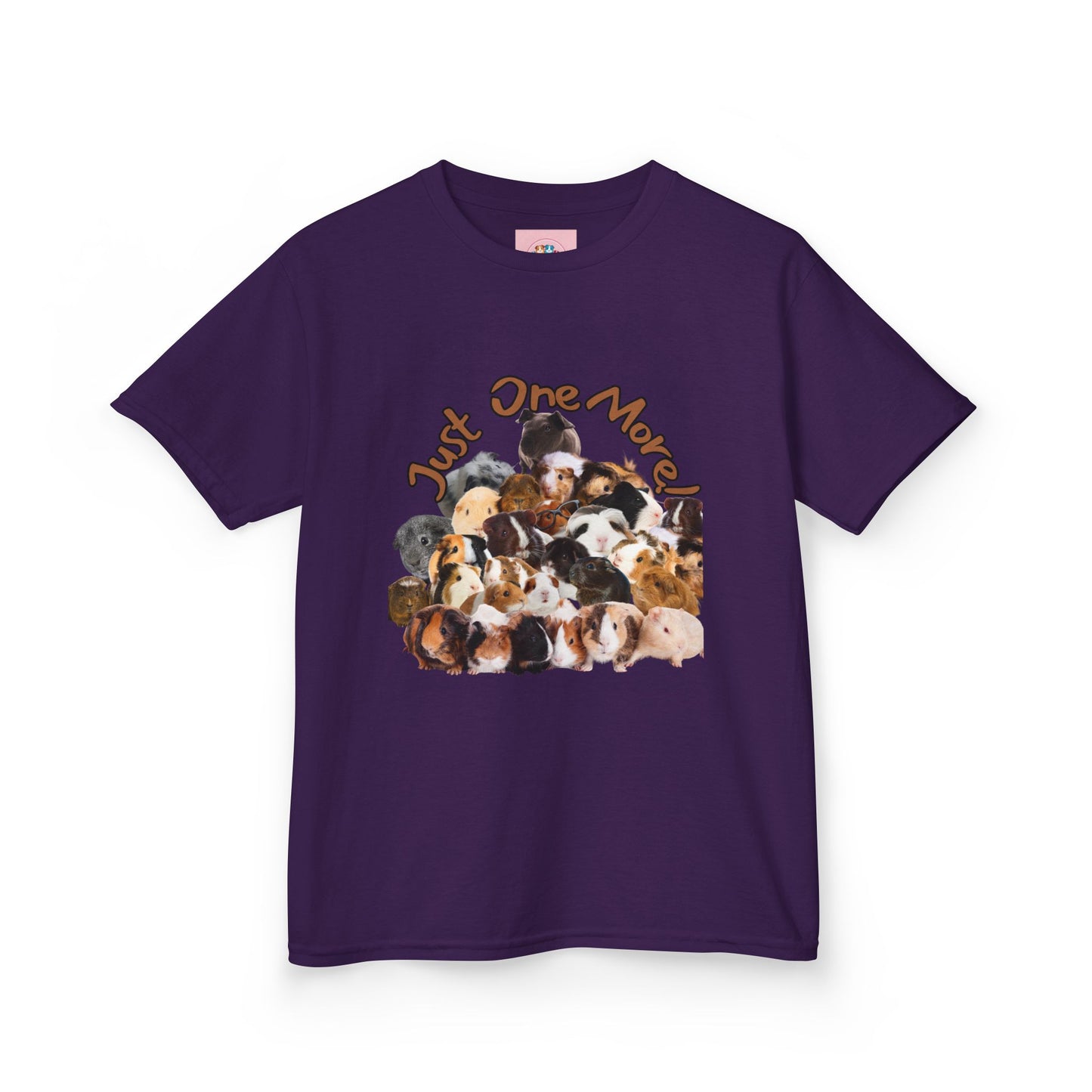 Kids T-Shirt with A Herd of Guinea Pigs Design - Just One More Quote