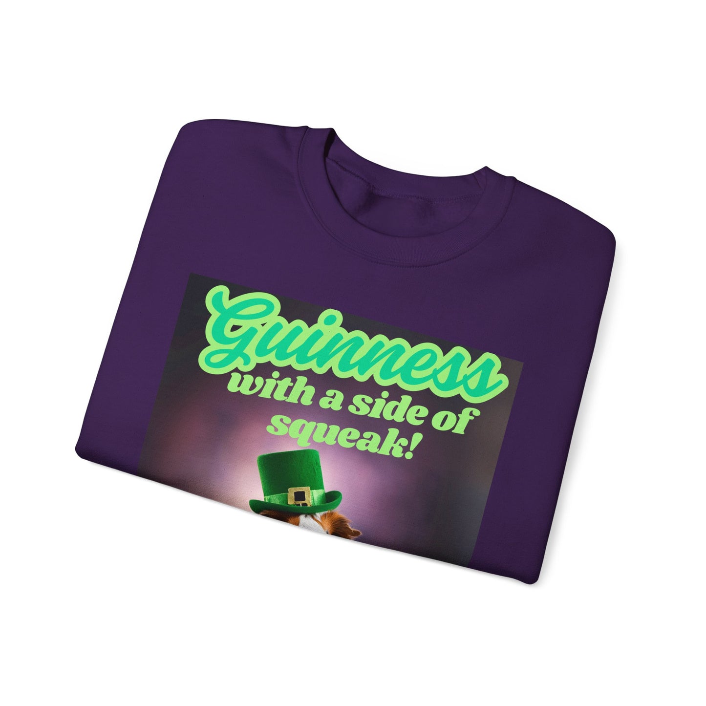 St. Patrick's Day Sweatshirt, Funny Pet Sweatshirt, Guinea Pigs