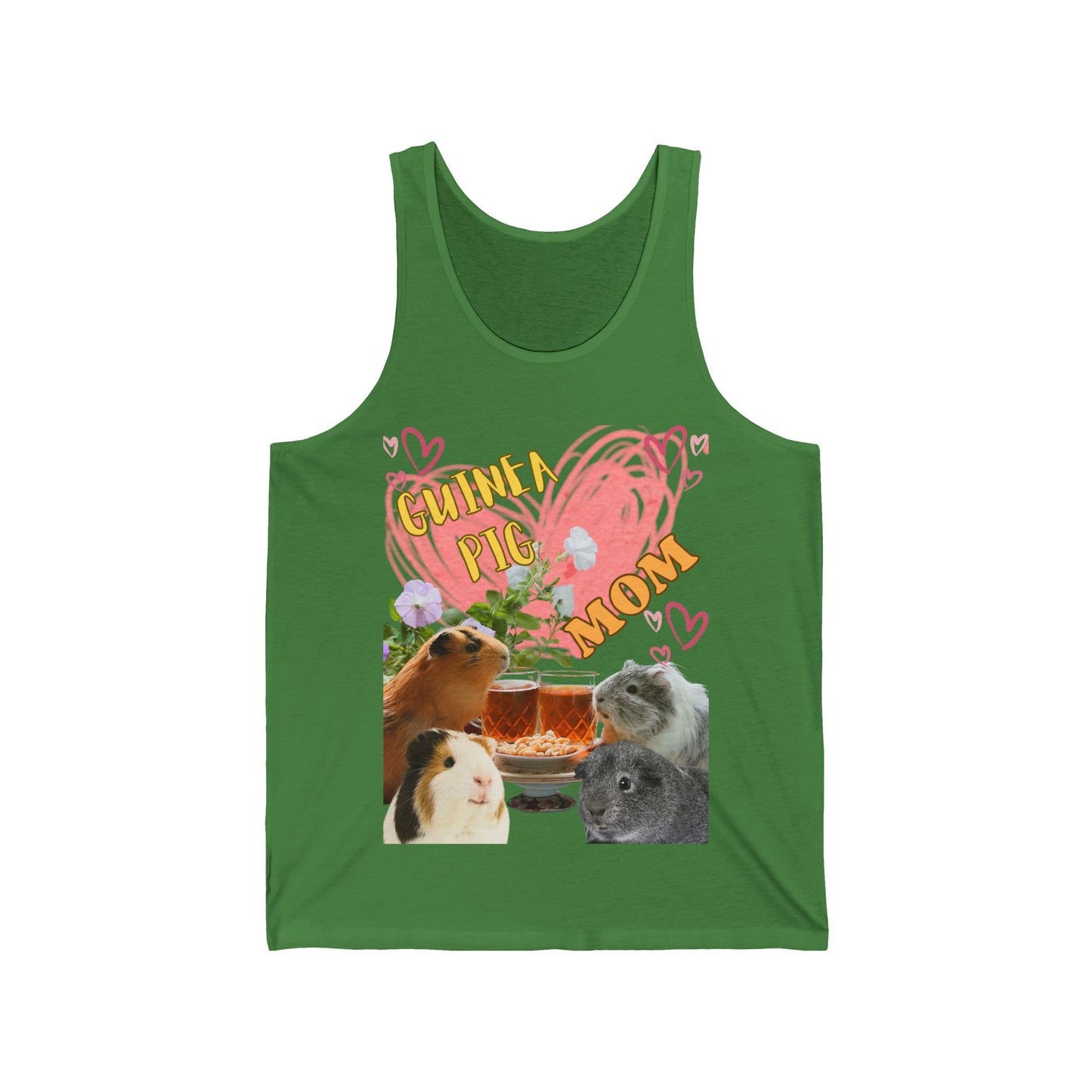 Guinea Pig Mom Unisex Jersey Tank