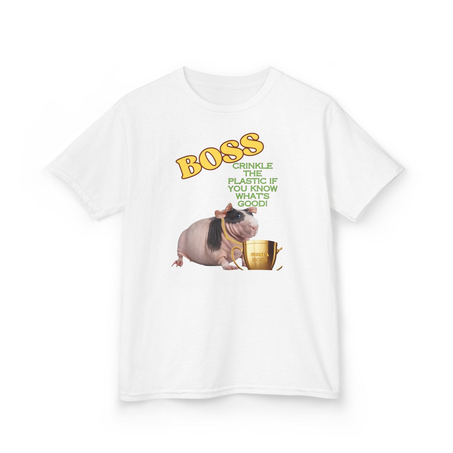 Boss Skinny Guinea Pig Kids Heavy Cotton™ Tee