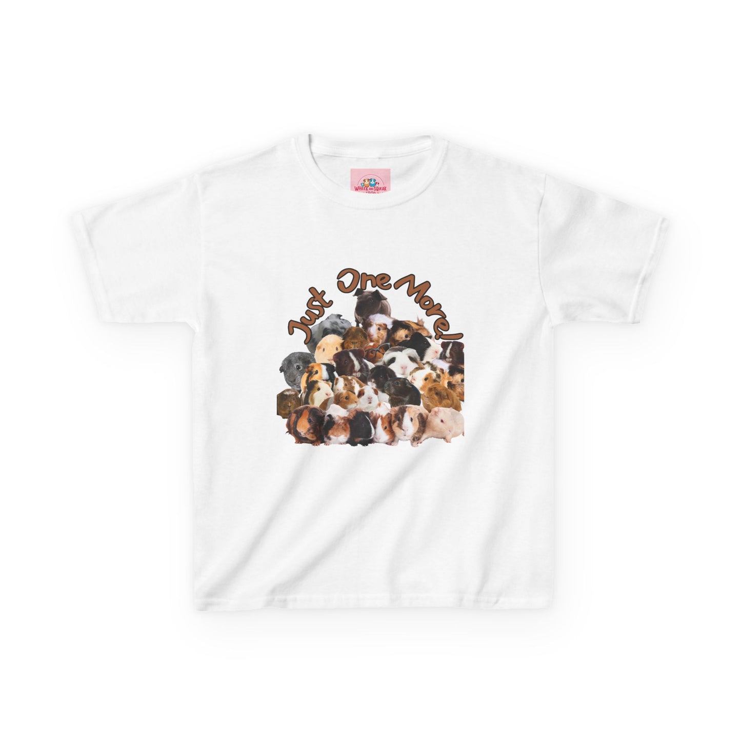 Kids T-Shirt with A Herd of Guinea Pigs Design - Just One More Quote