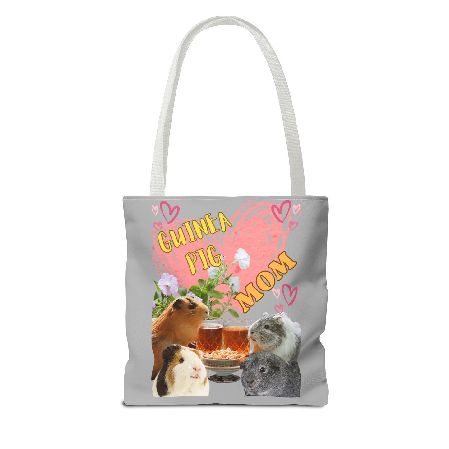 Guinea Pig Mom Tote Bag (AOP)