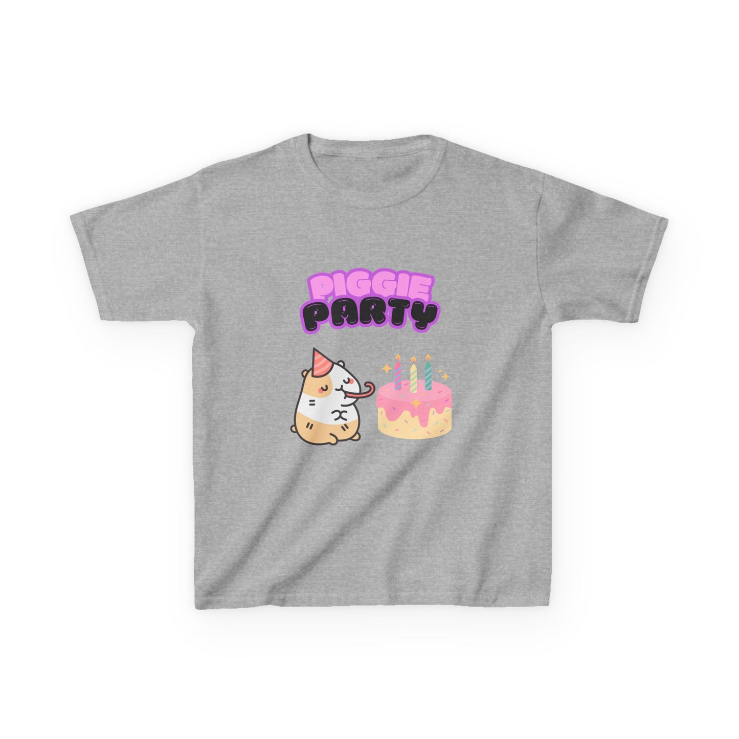 Kids T-Shirt, Guinea Pig Birthday Party Tee, Cute Animal Shirt, Children's Graphic Top, Youth Clothing, Birthday Gift