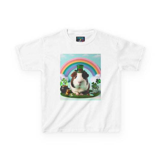 Guinea Pig Rainbow Tee, Fun Kids Shirt, St. Patrick's Day, Animal Lover Gift,