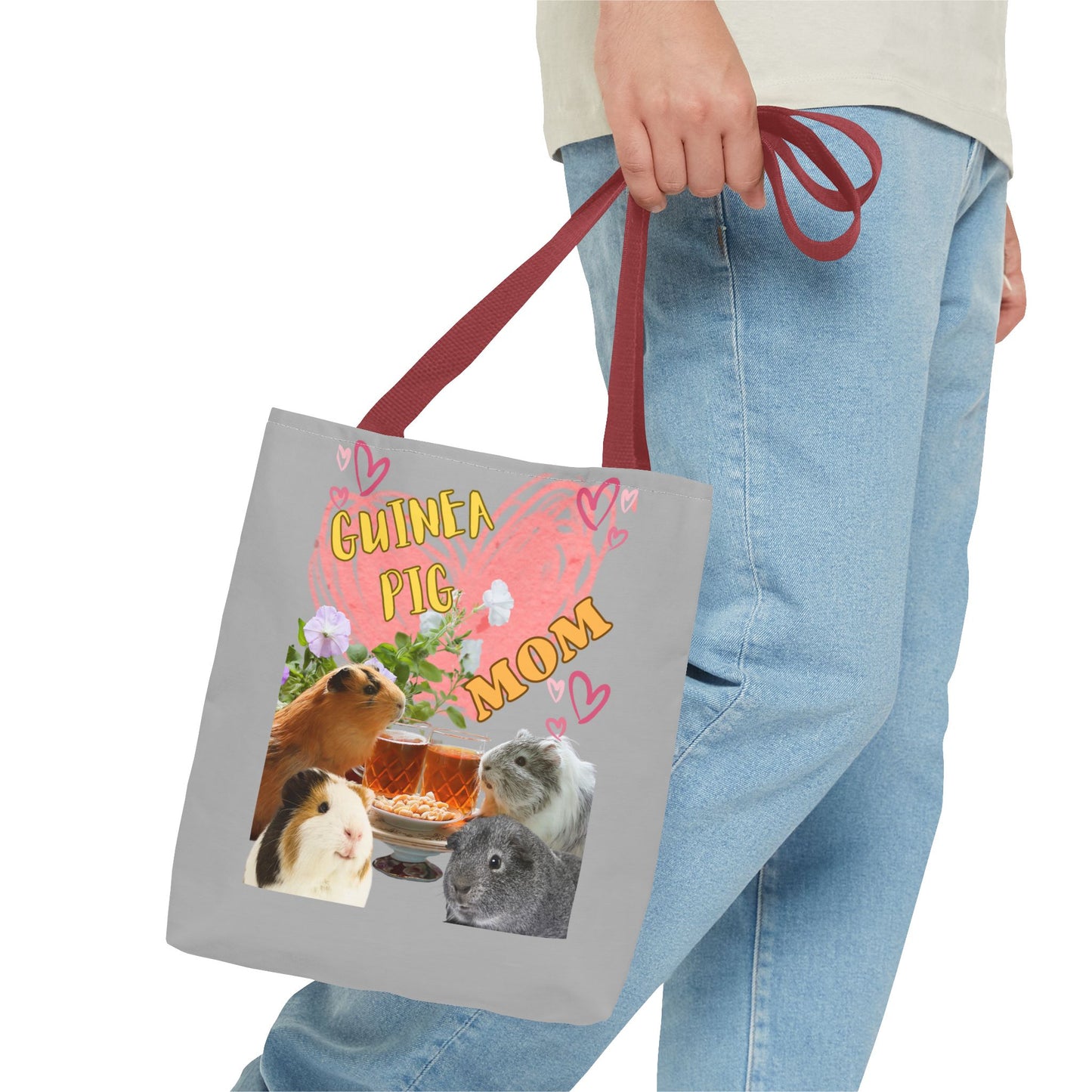 Guinea Pig Mom Tote Bag (AOP)