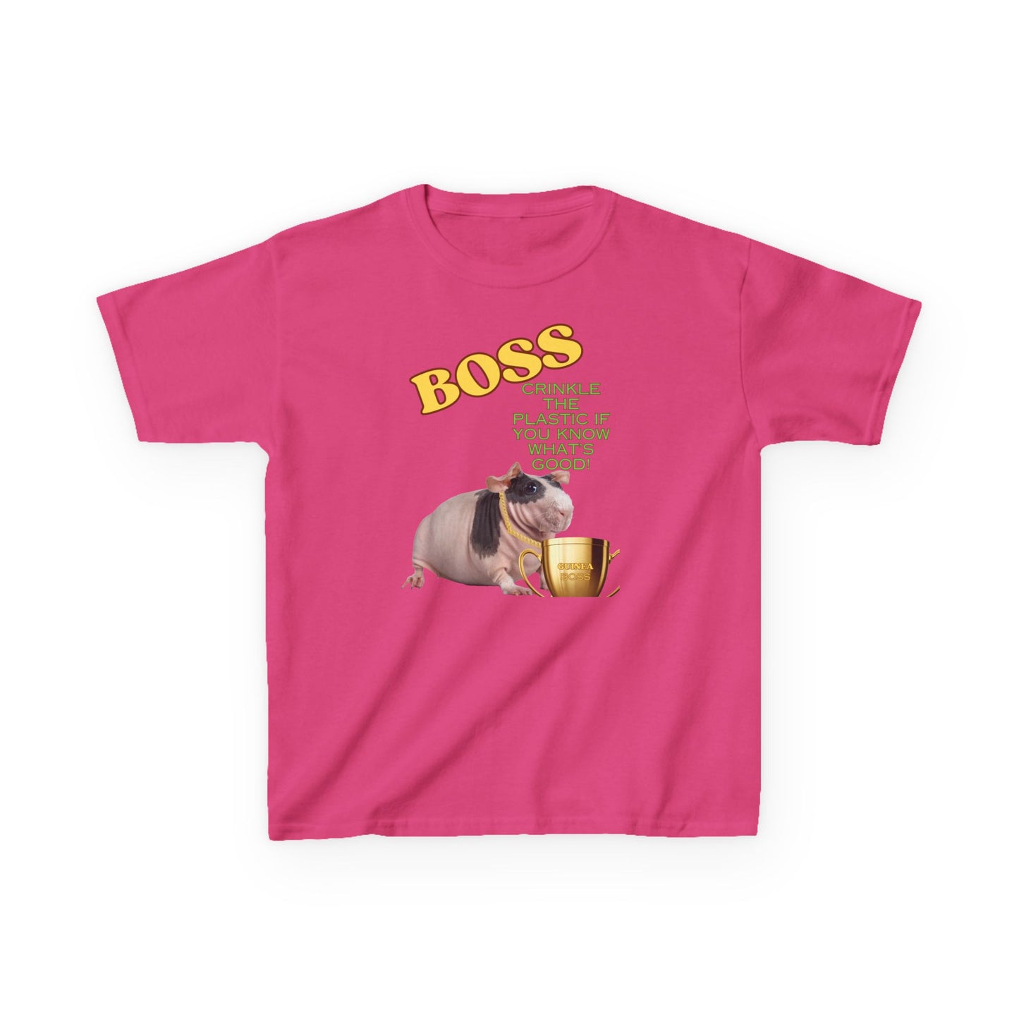 Boss Skinny Guinea Pig Kids Heavy Cotton™ Tee