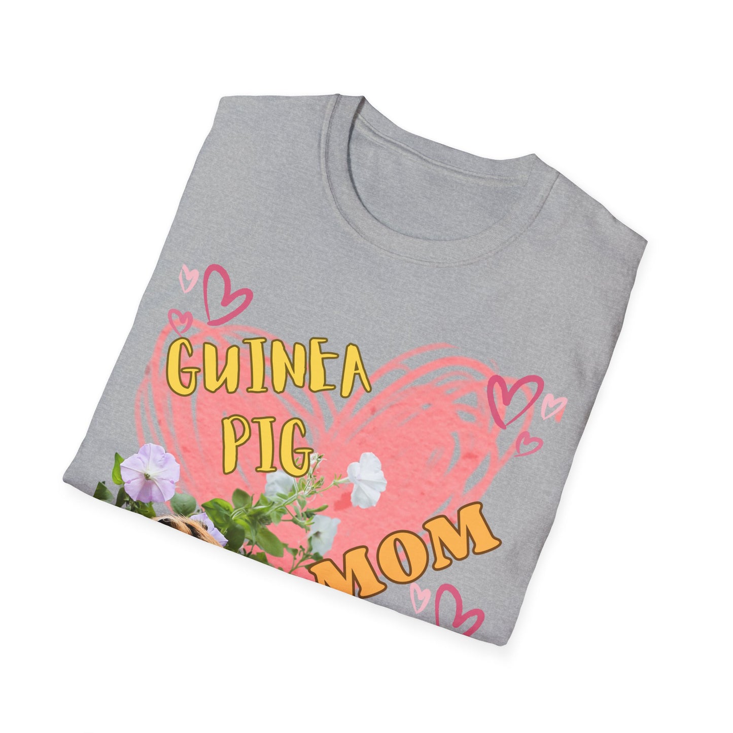 Guinea Pig Mom Unisex Softstyle T-Shirt