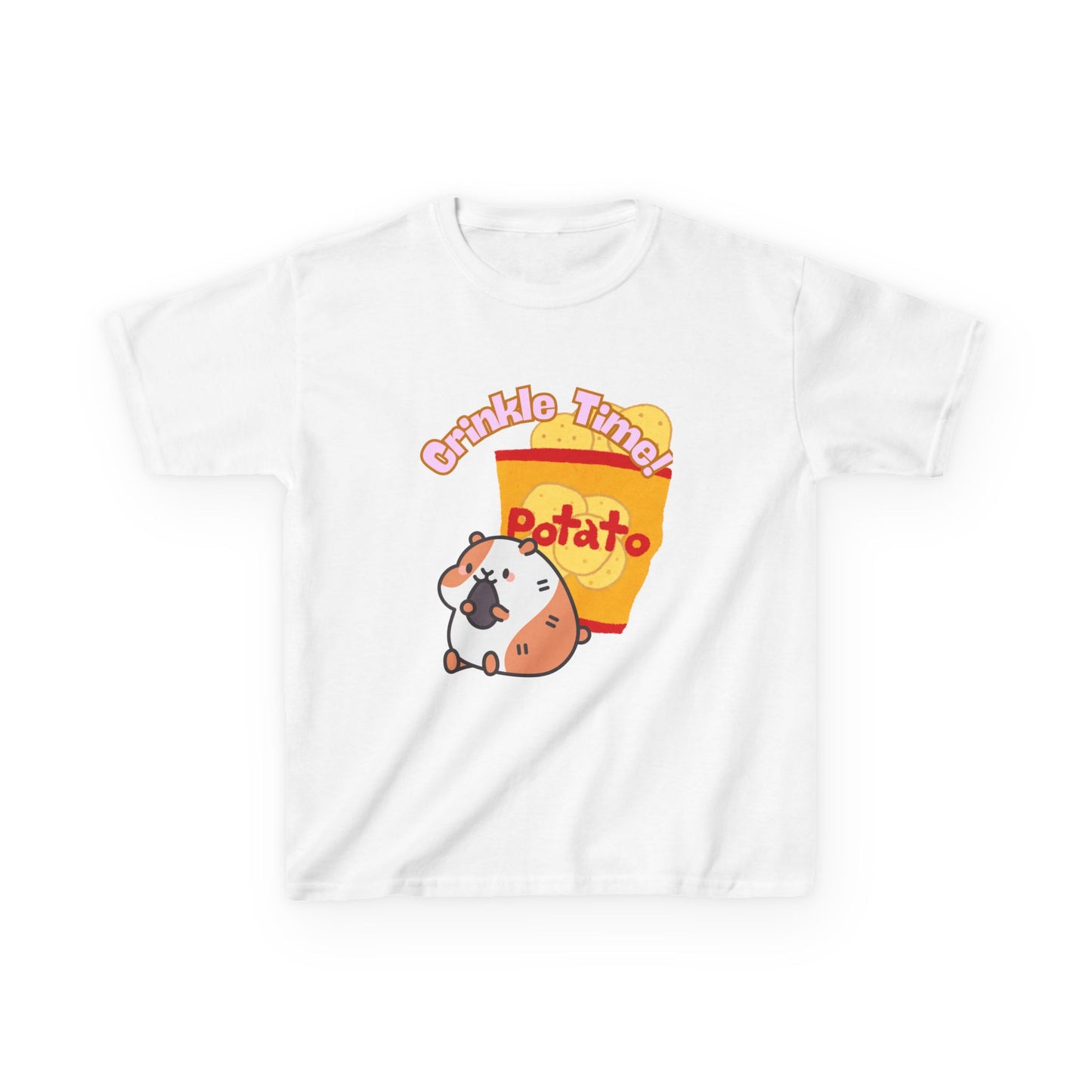 Cute Kids Guinea Pig Tee - Fun & Playful Design for Little Ones, Perfect for Birthdays, Family Outings, Crinkle Time!