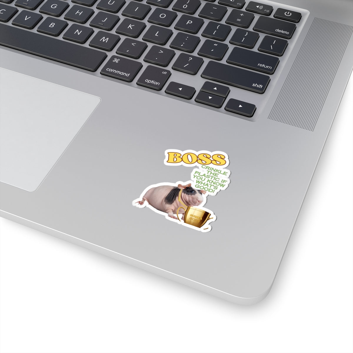 Boss Guinea Pig Kiss-Cut Stickers