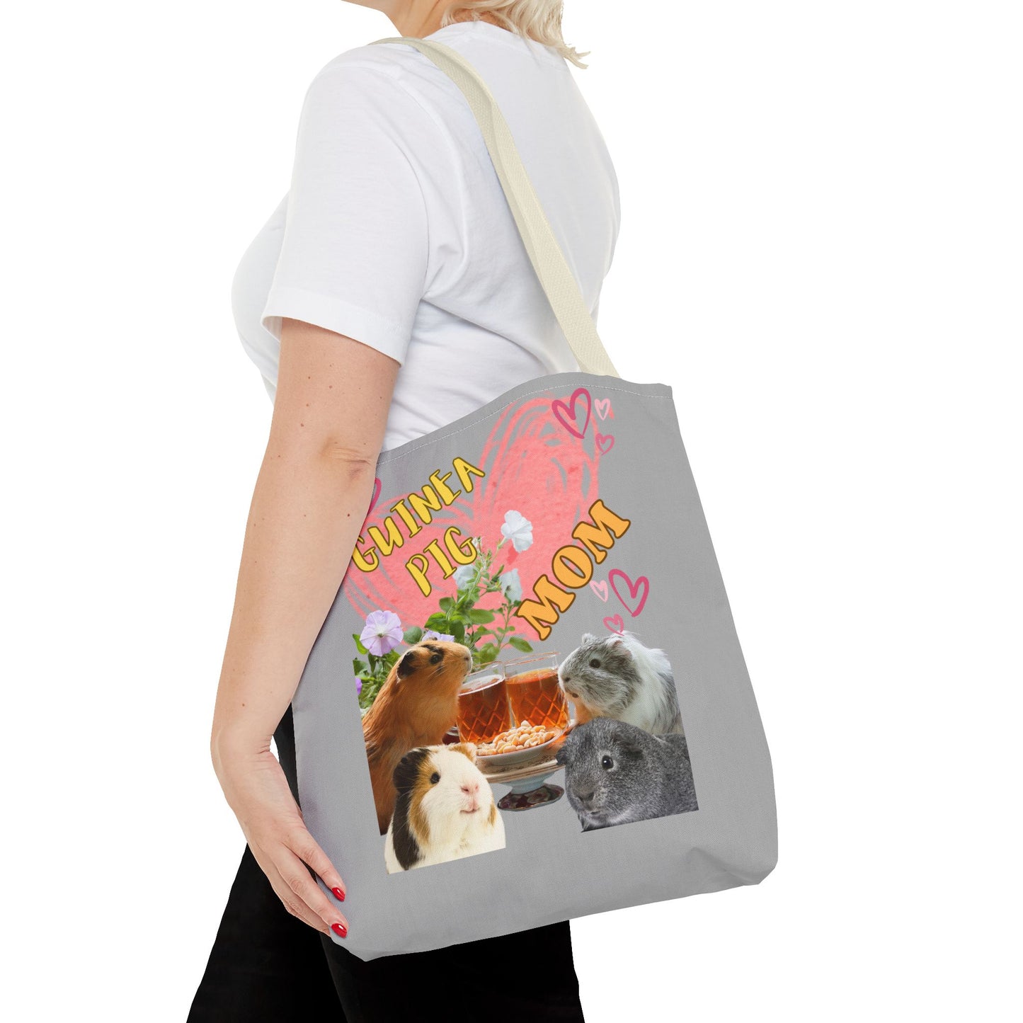 Guinea Pig Mom Tote Bag (AOP)