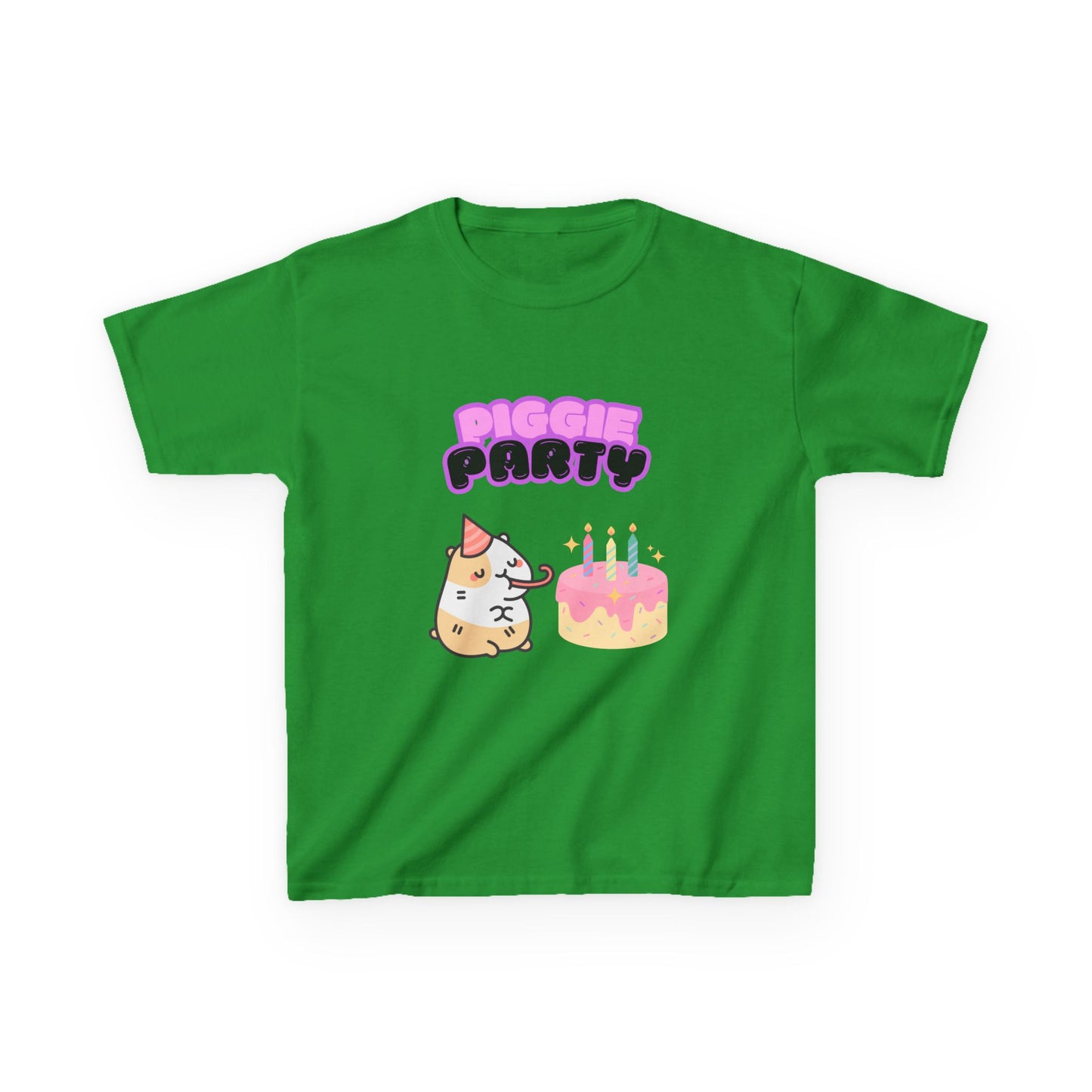 Kids T-Shirt, Guinea Pig Birthday Party Tee, Cute Animal Shirt, Children's Graphic Top, Youth Clothing, Birthday Gift