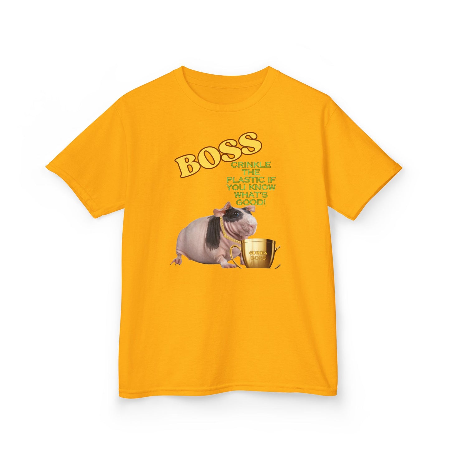 Boss Skinny Guinea Pig Kids Heavy Cotton™ Tee