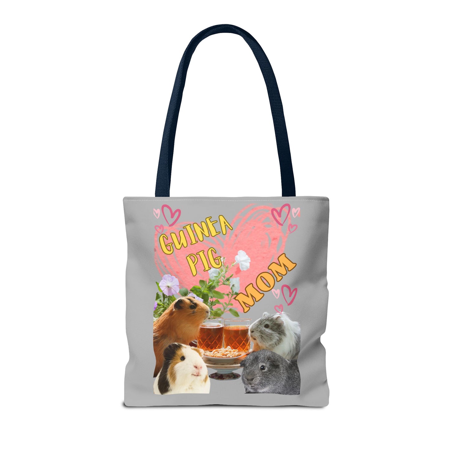 Guinea Pig Mom Tote Bag (AOP)