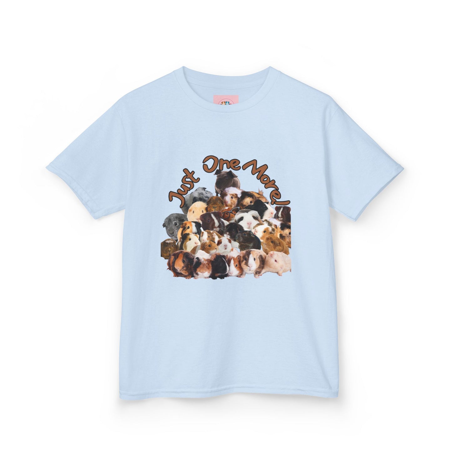 Kids T-Shirt with A Herd of Guinea Pigs Design - Just One More Quote