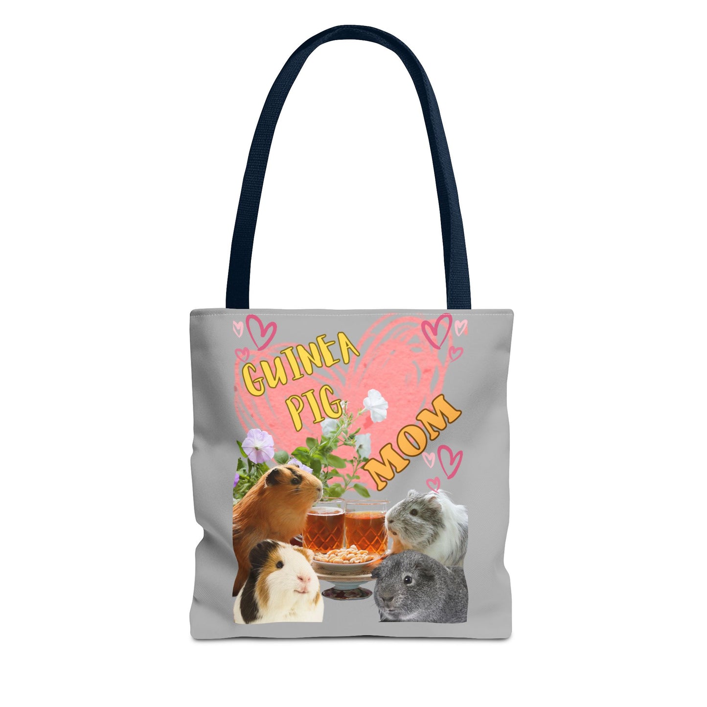 Guinea Pig Mom Tote Bag (AOP)