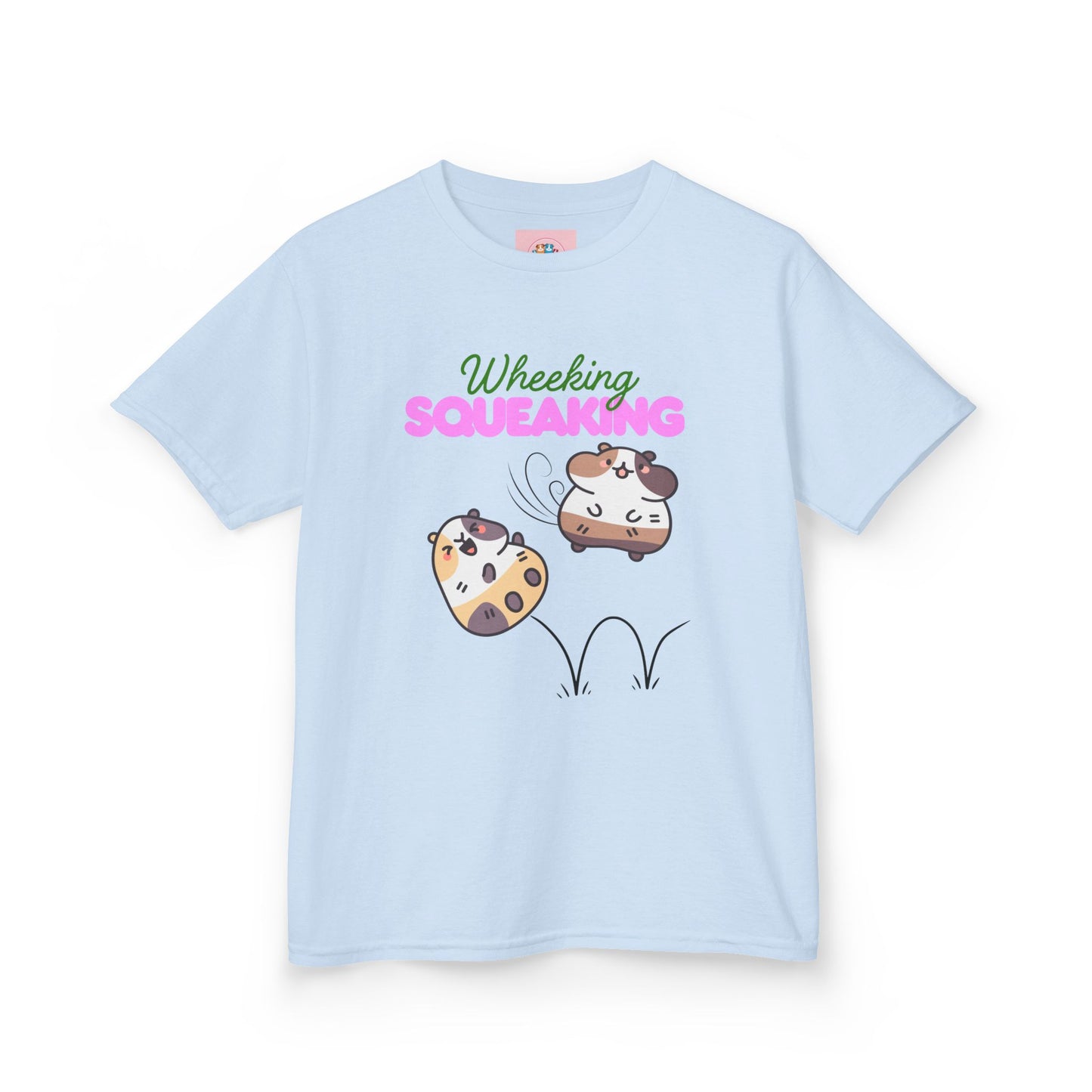 Kids Heavy Cotton™ Tee - Cute Guinea Pig Design, Adorable Animal Shirt, Funny Pet Tee for Kids, Perfect Gift for Animal Lovers, Birthday