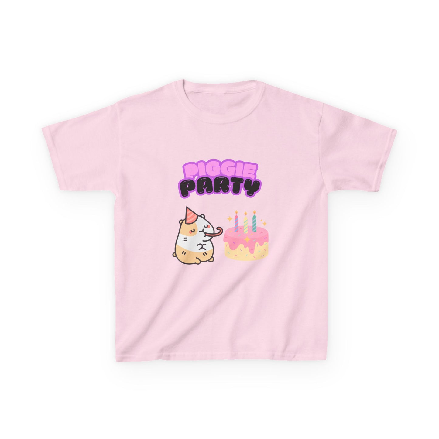 Kids T-Shirt, Guinea Pig Birthday Party Tee, Cute Animal Shirt, Children's Graphic Top, Youth Clothing, Birthday Gift