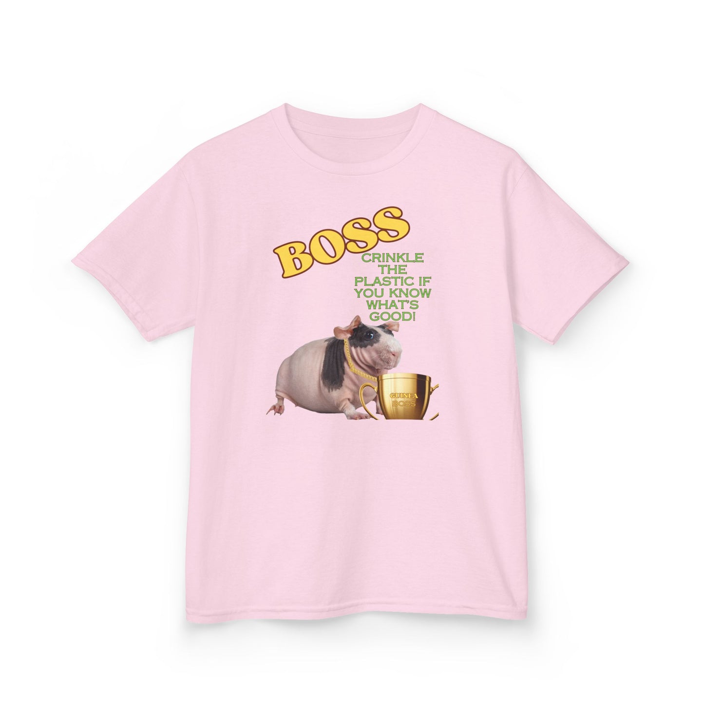 Boss Skinny Guinea Pig Kids Heavy Cotton™ Tee