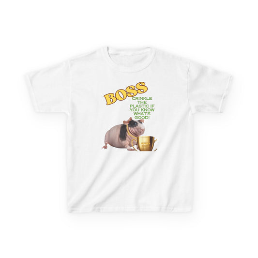 Boss Skinny Guinea Pig Kids Heavy Cotton™ Tee