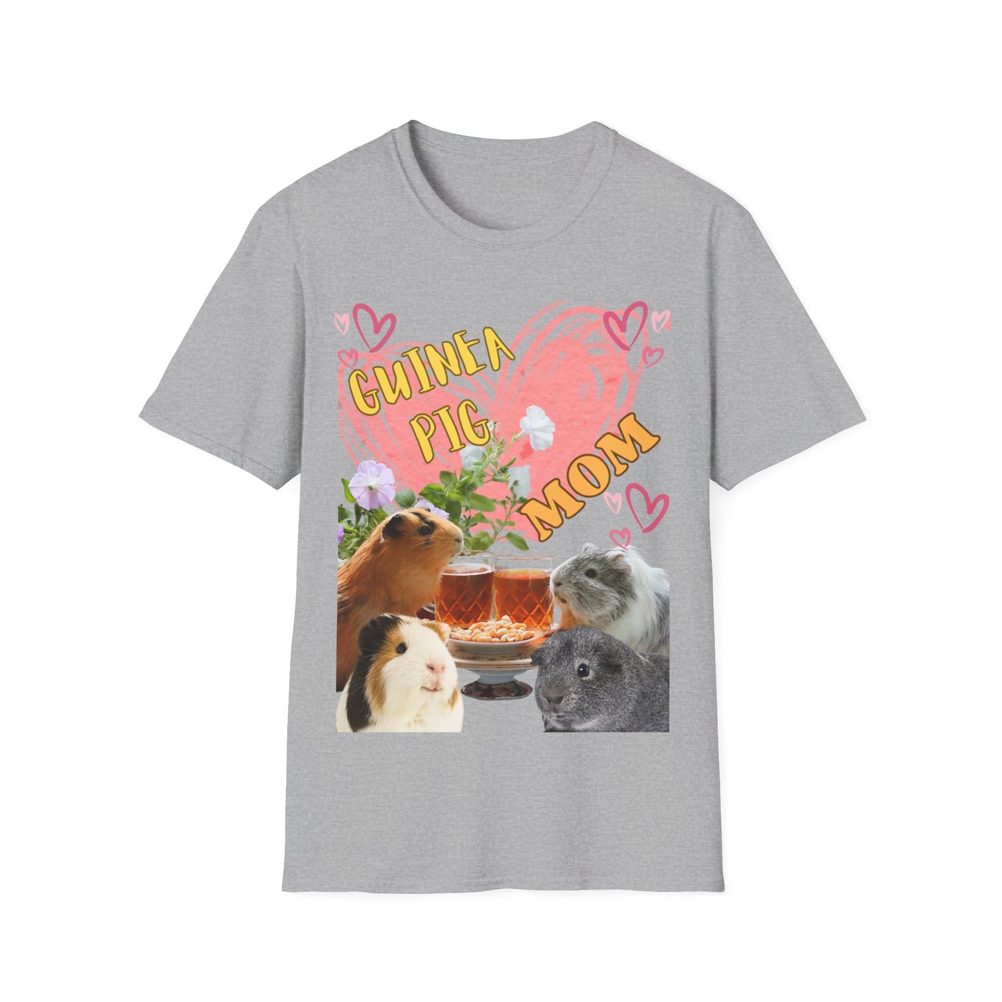 Guinea Pig Mom Unisex Softstyle T-Shirt