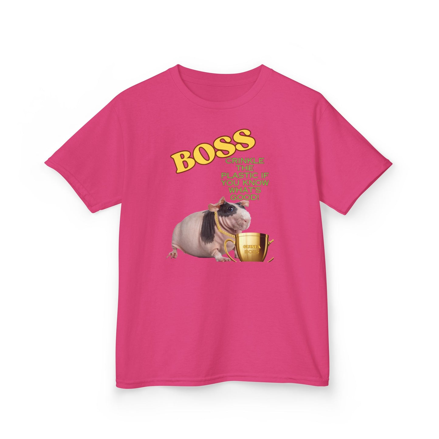 Boss Skinny Guinea Pig Kids Heavy Cotton™ Tee