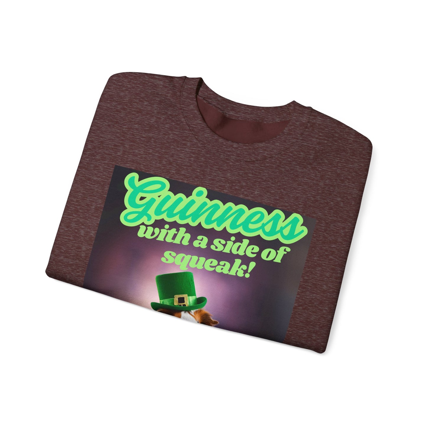 St. Patrick's Day Sweatshirt, Funny Pet Sweatshirt, Guinea Pigs