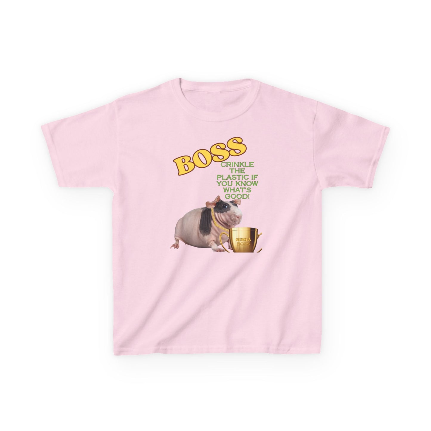 Boss Skinny Guinea Pig Kids Heavy Cotton™ Tee