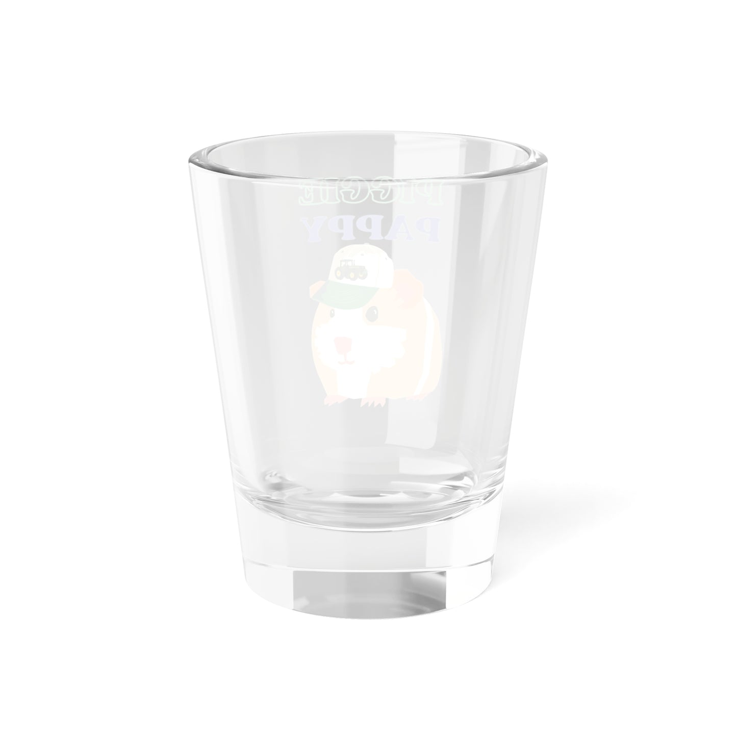 Cute Piggie Pappy Shot Glass, Fun Party Glass, Pet Lover Gift, Animal Themed