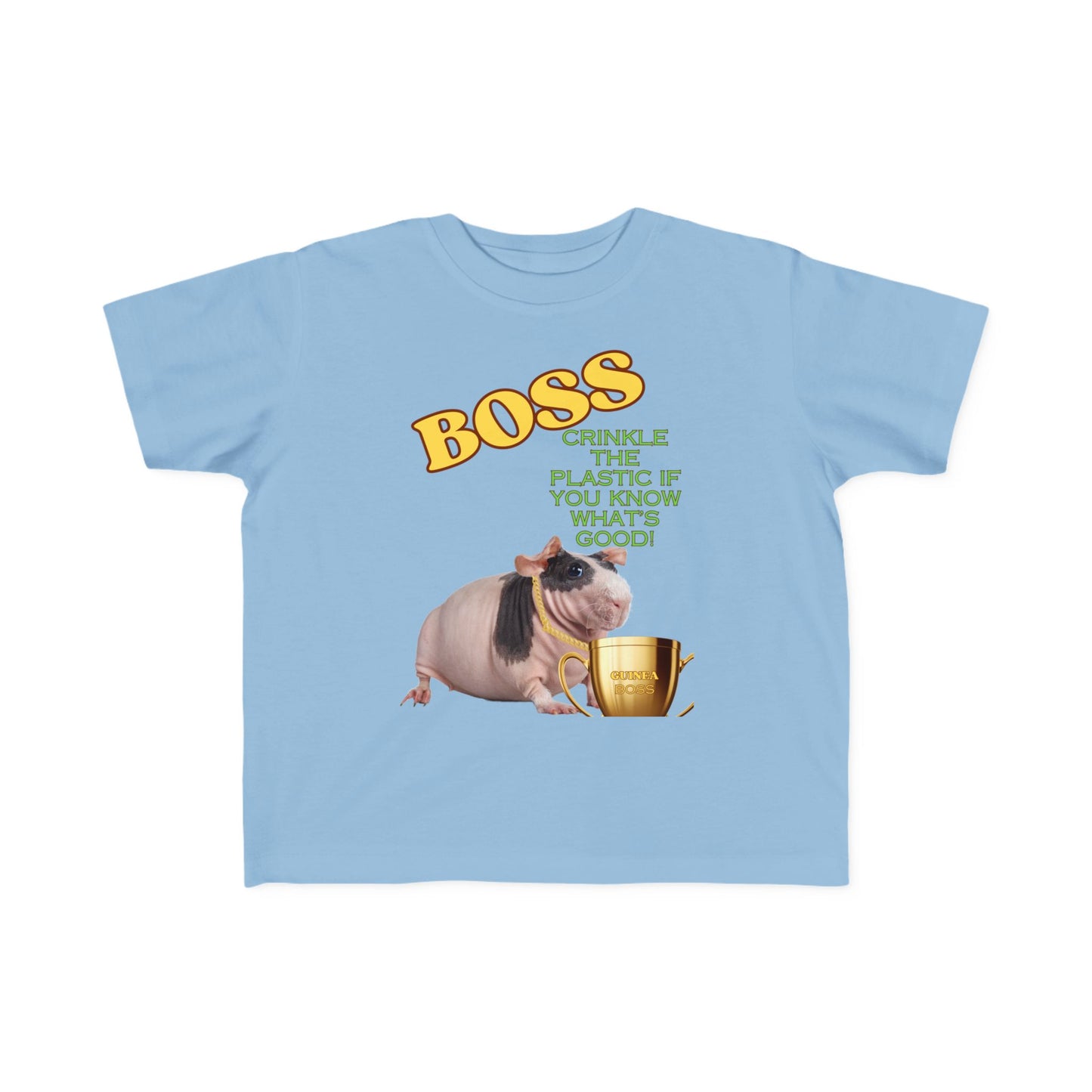 Boss Skinny Guinea Pig Toddler's Fine Jersey Tee