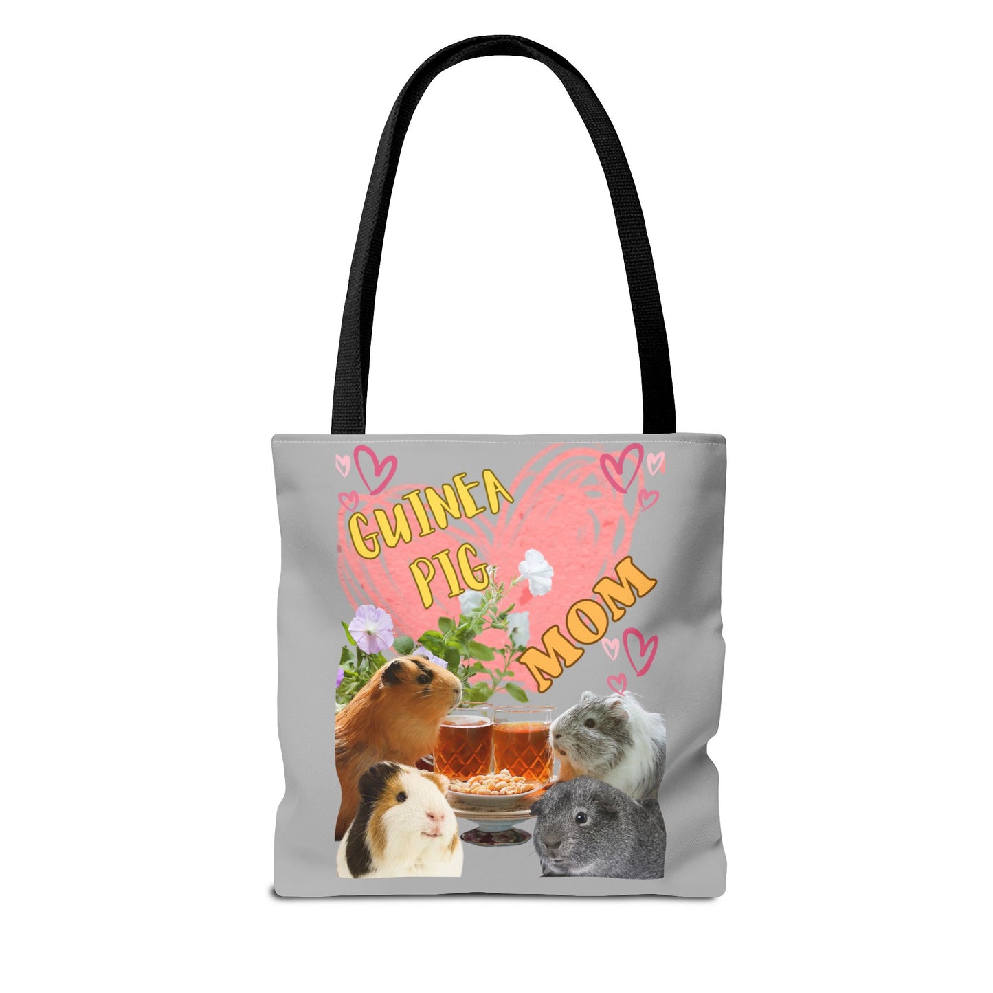 Guinea Pig Mom Tote Bag (AOP)