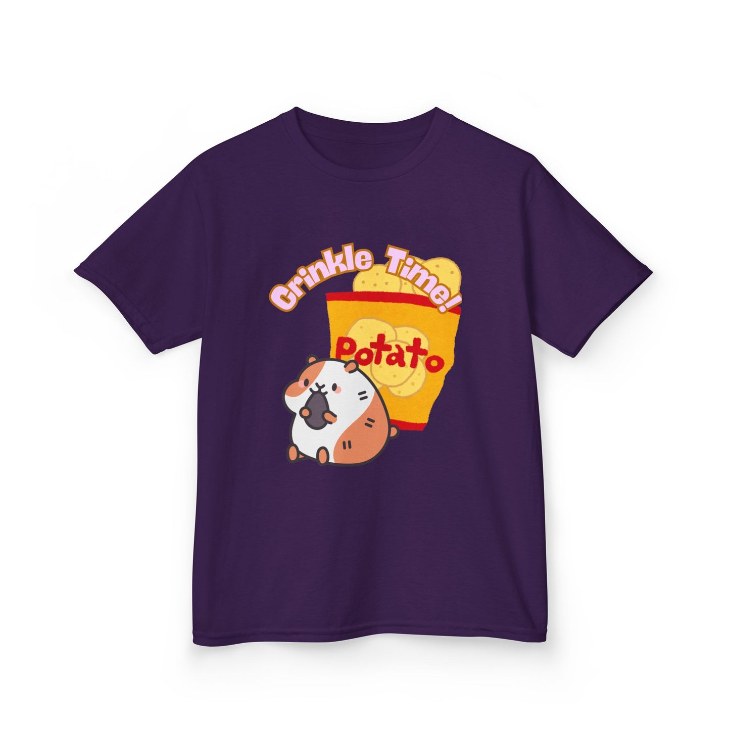 Cute Kids Guinea Pig Tee - Fun & Playful Design for Little Ones, Perfect for Birthdays, Family Outings, Crinkle Time!