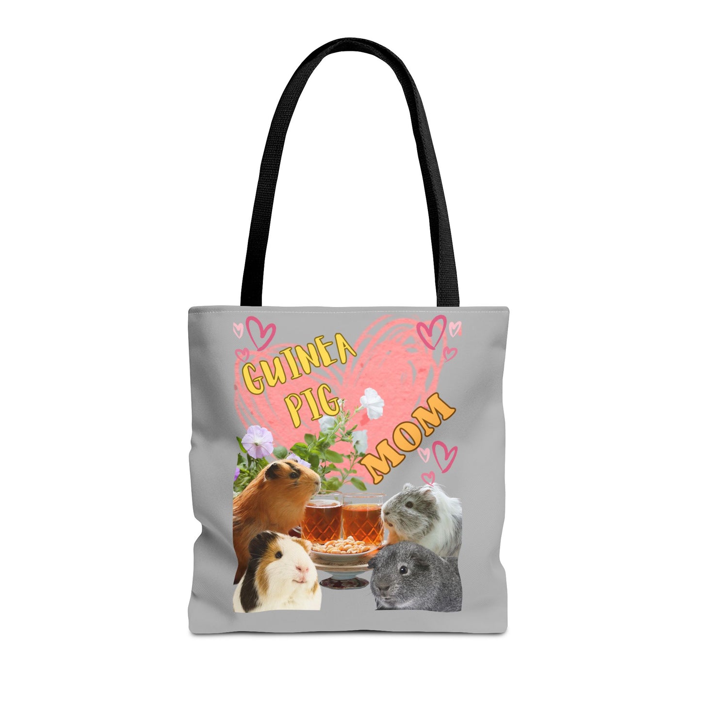 Guinea Pig Mom Tote Bag (AOP)