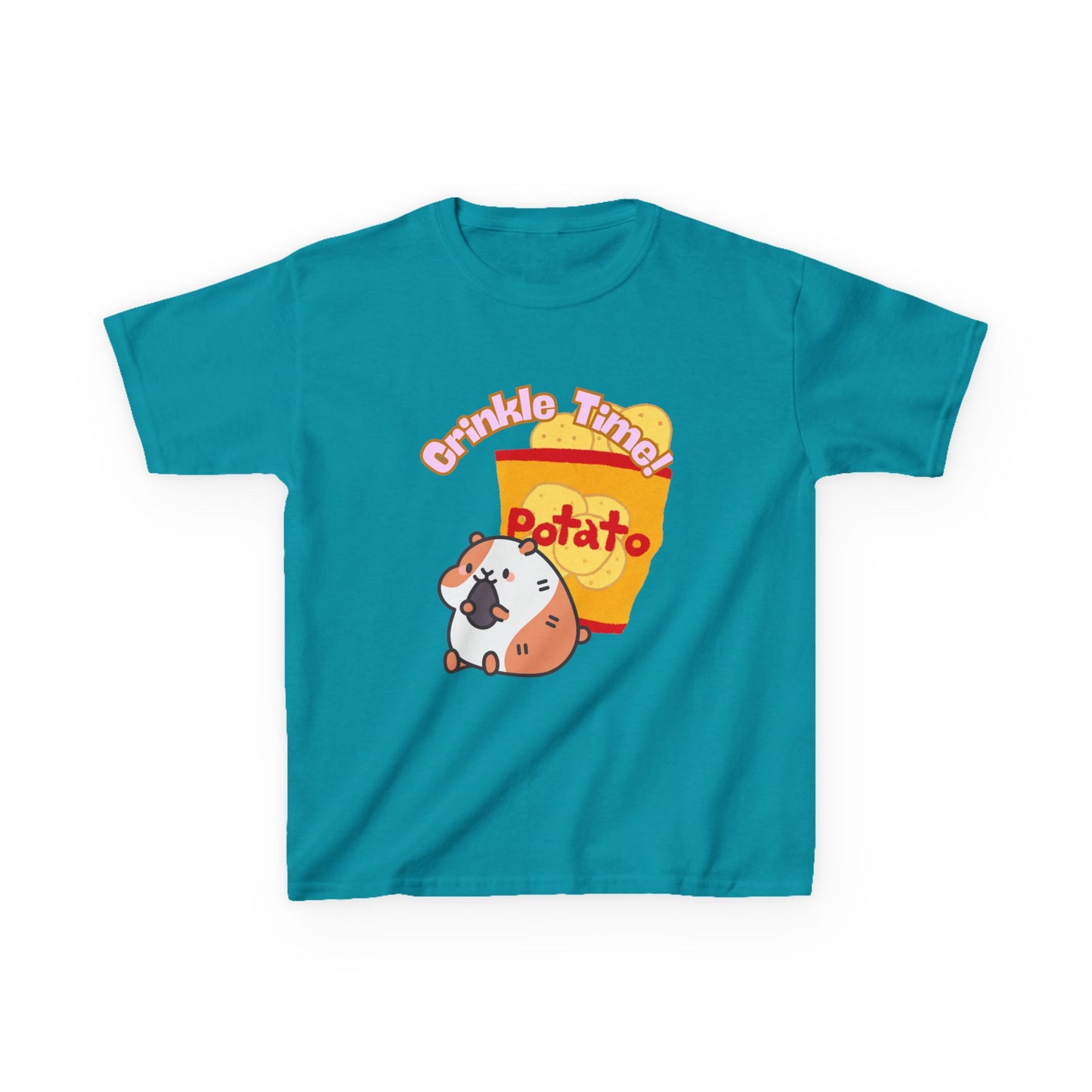 Cute Kids Guinea Pig Tee - Fun & Playful Design for Little Ones, Perfect for Birthdays, Family Outings, Crinkle Time!