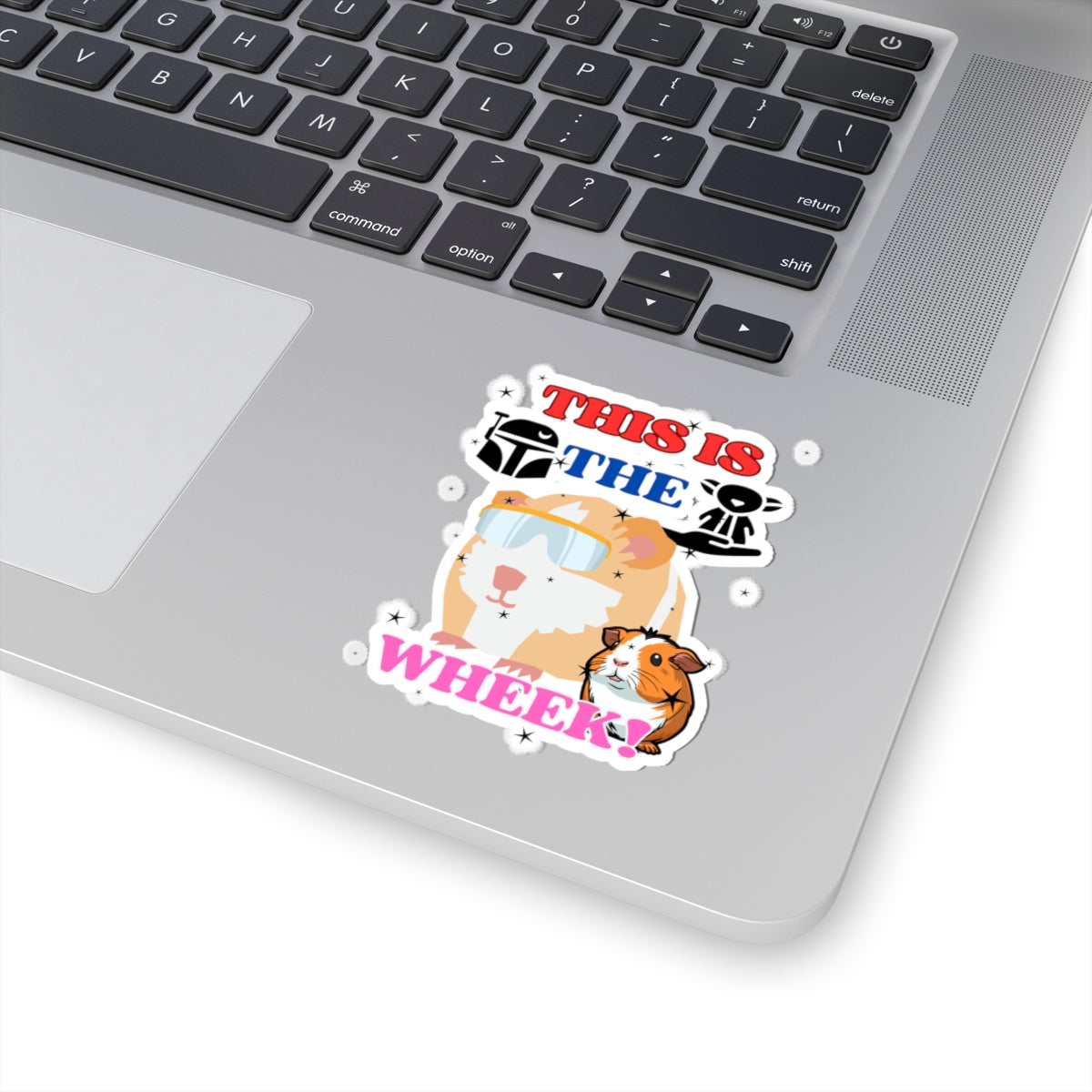 This is the Wheek Kiss-Cut Stickers